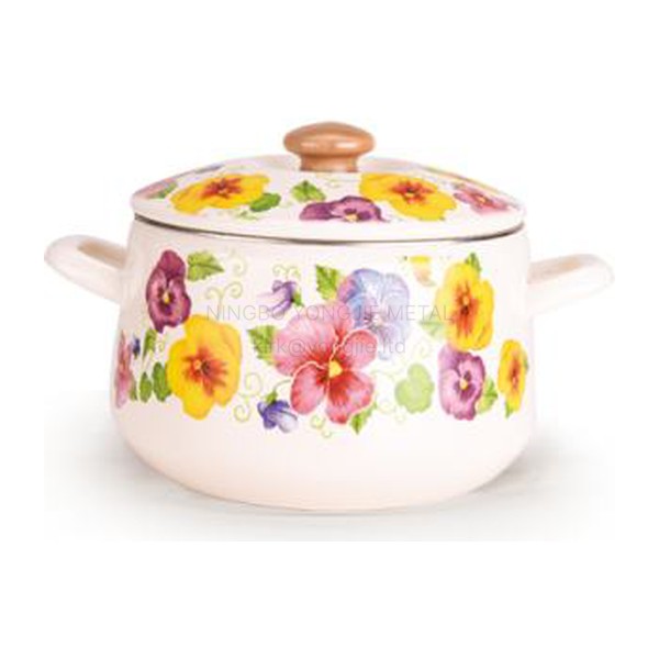 Enamel Casserole