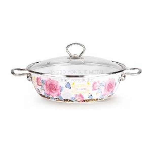 Enamel Casserole