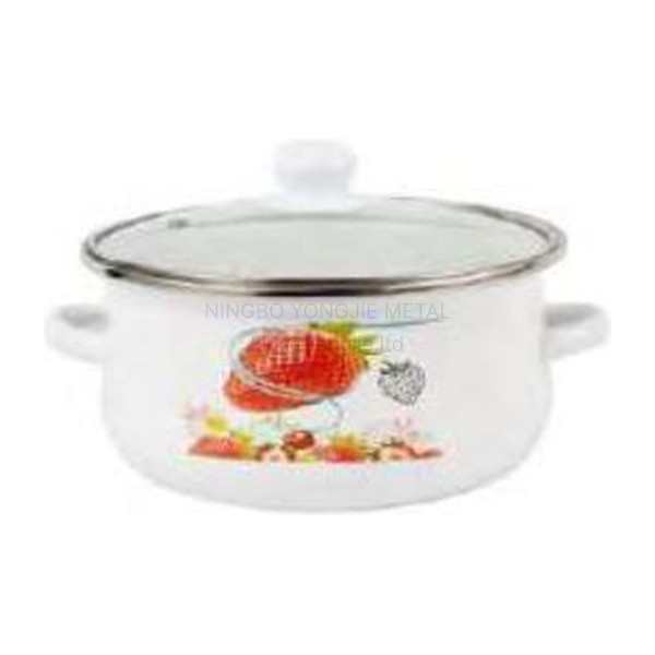 Enamel Casserole