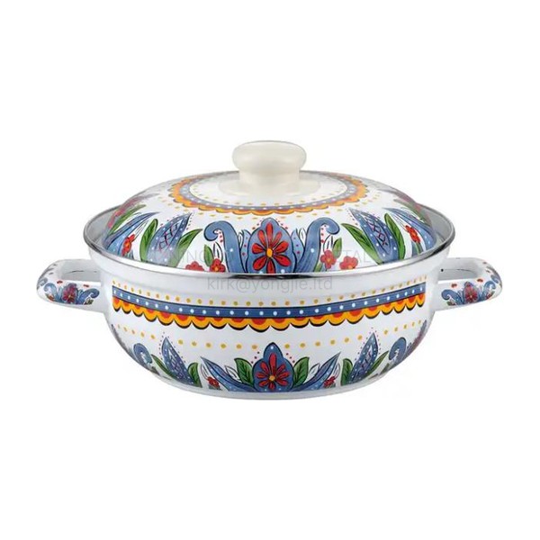Enamel Casserole