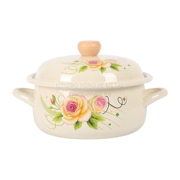 Enamel Casserole