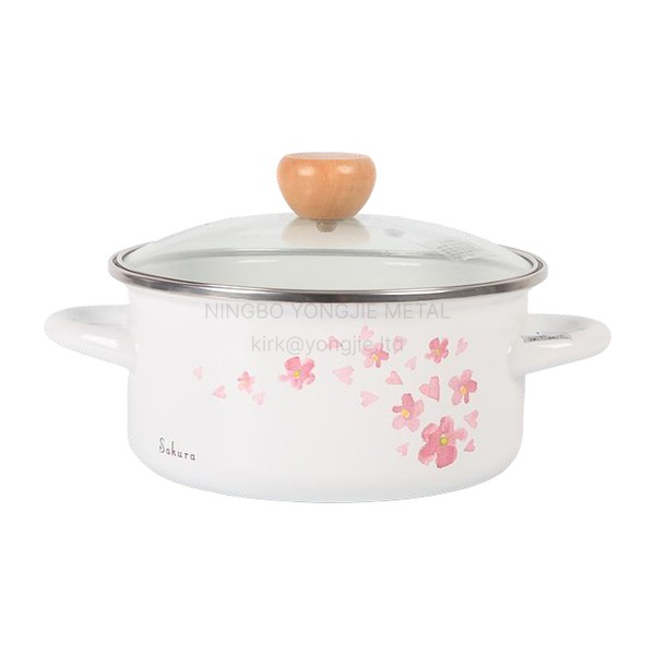 Enamel Casserole