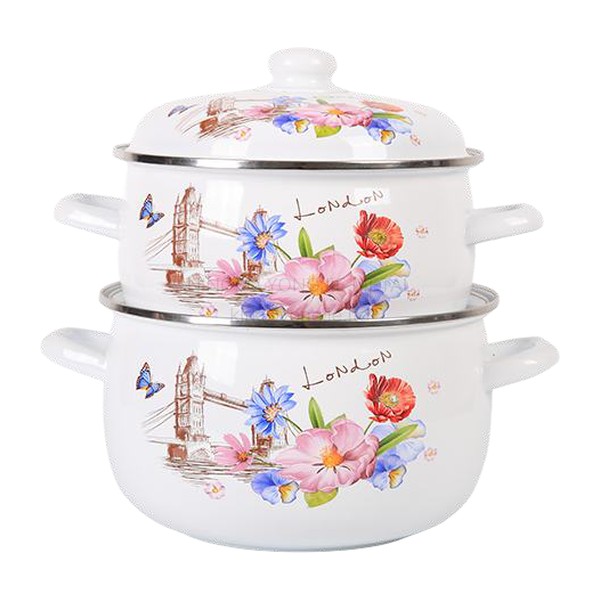 Enamel Casserole