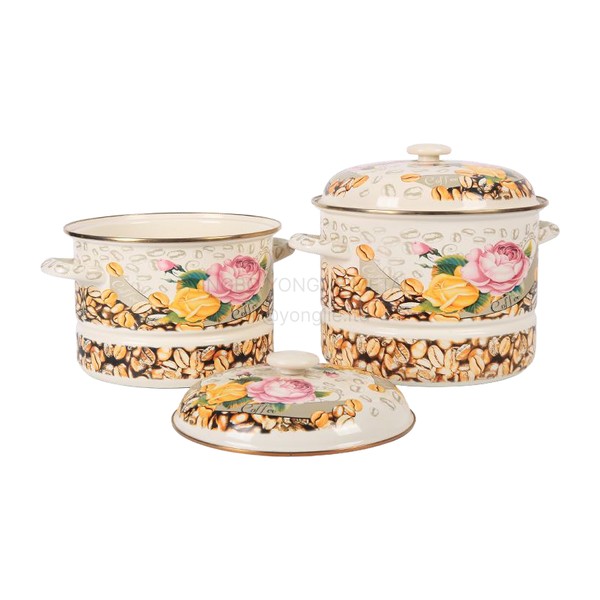 Enamel Steamer