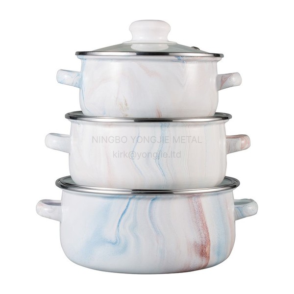 Enamel Casserole