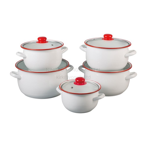 Enamel Casserole