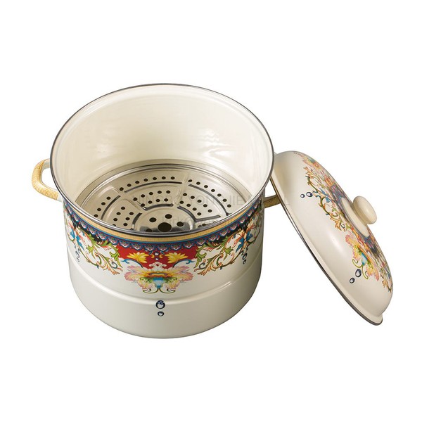 Enamel Steamer