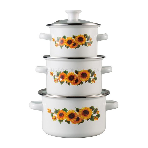 Enamel Casserole