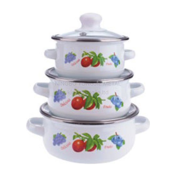Enamel Casserole