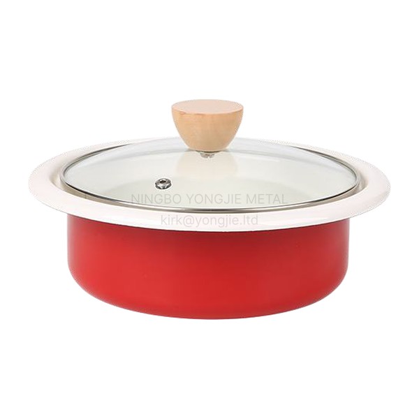 Enamel Casserole