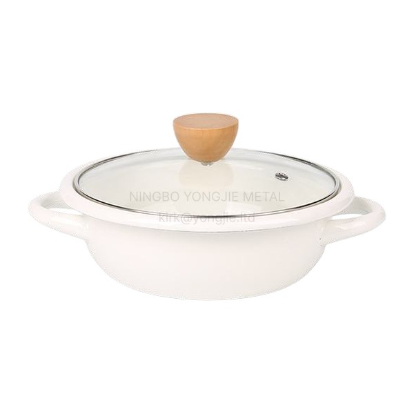 Enamel Casserole