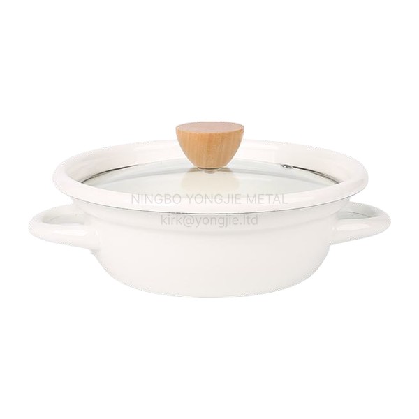 Enamel Casserole