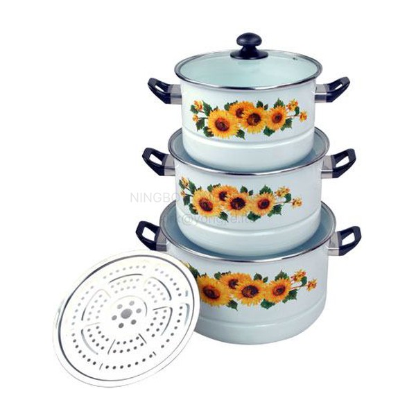 Enamel Steamer