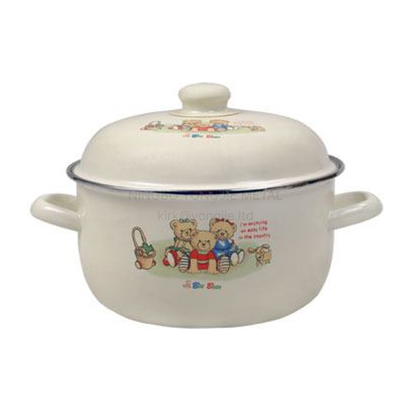 Enamel Casserole