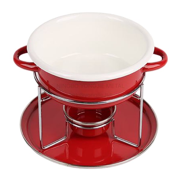 Enamel Cheese Fondue