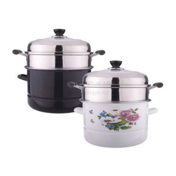 Enamel Steamer