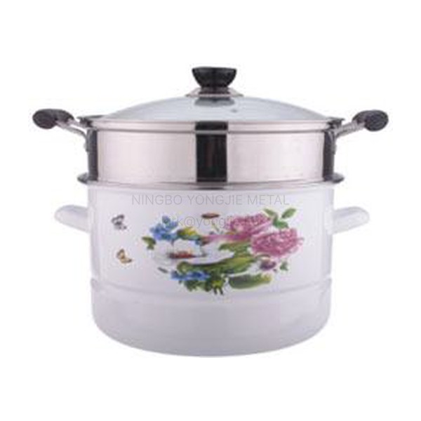 Enamel Steamer