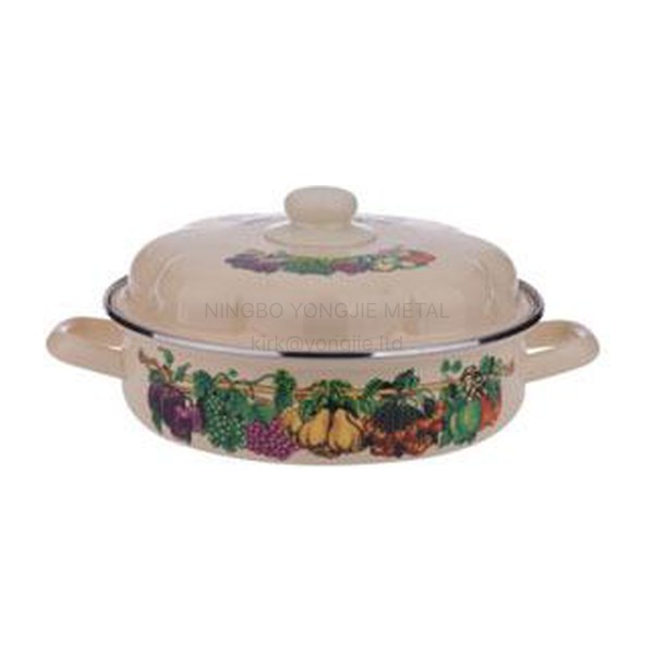 Enamel Casserole