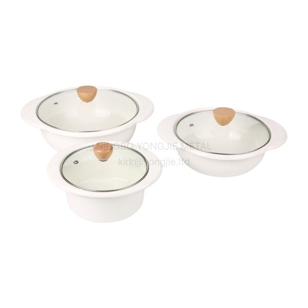 Enamel Casserole