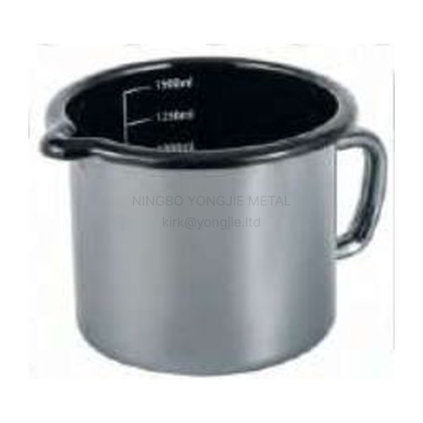 Enamel Milk Pot