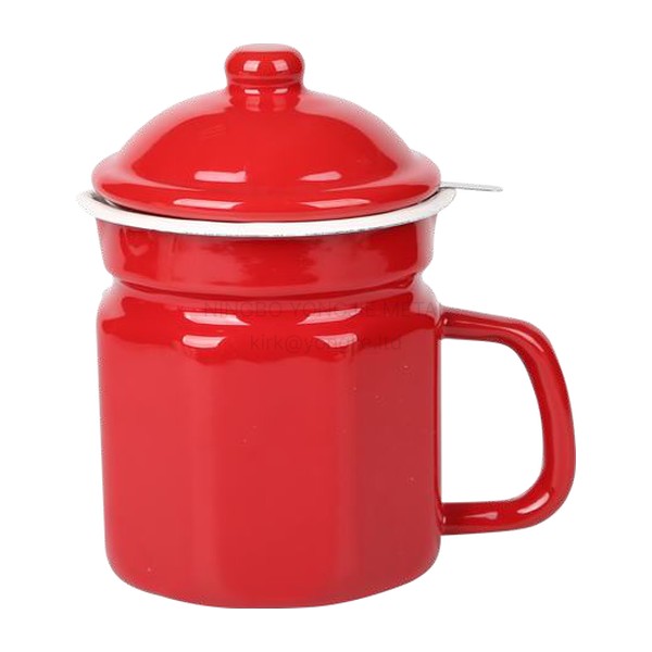 Enamel Oil Pot