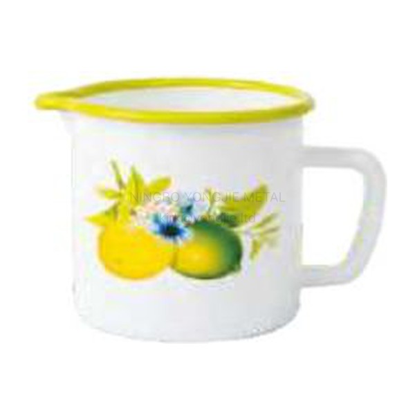 Enamel Milk Pot