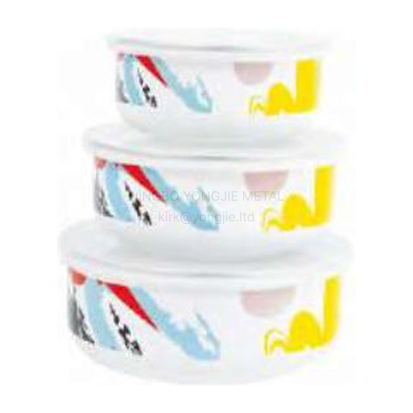 Enamel Ice Fresh Bowl