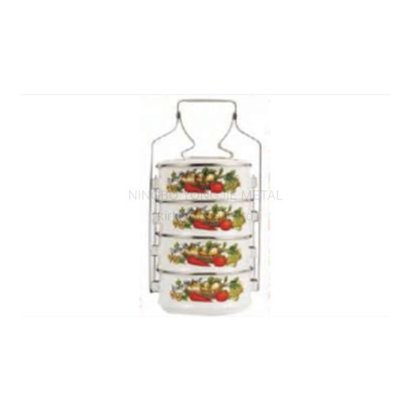Enamel Lunch Box