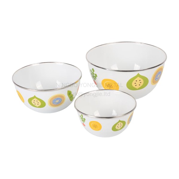 Enamel Ice Fresh Bowl