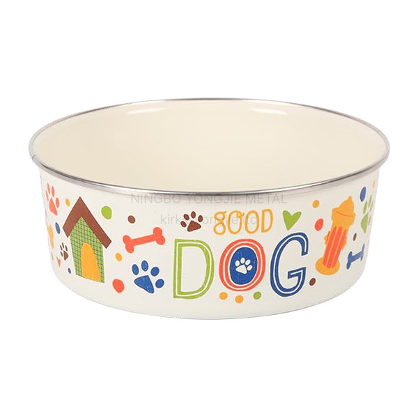 Enamel Pet Plate