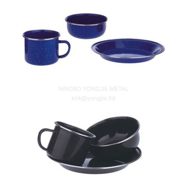 Enamel Picnic Utensils