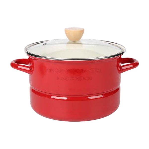 Enamel Steamer