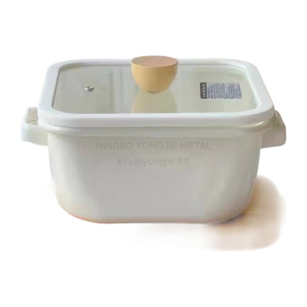 Enamel Casserole